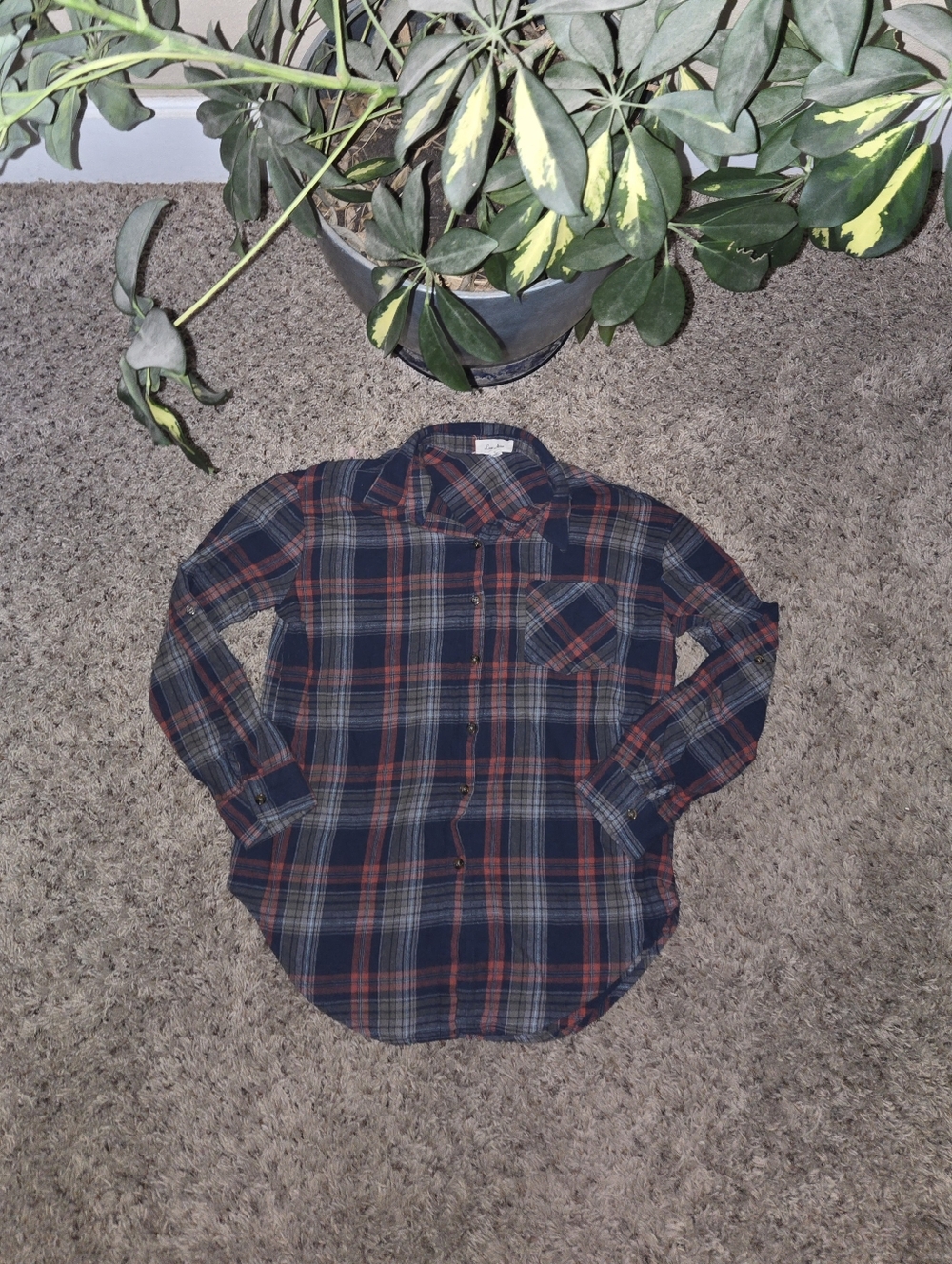 Love Notes Flannel Wmns Sz Small